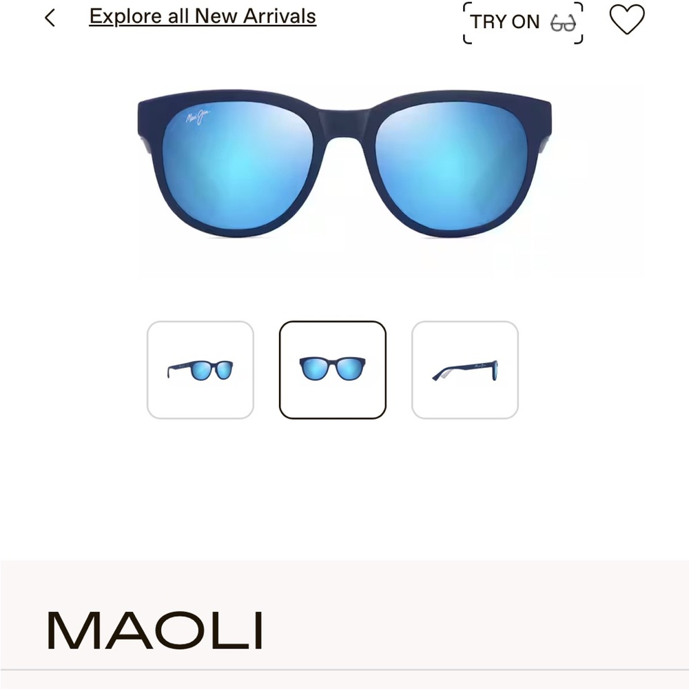 Maui Jim Blue Sunglasses